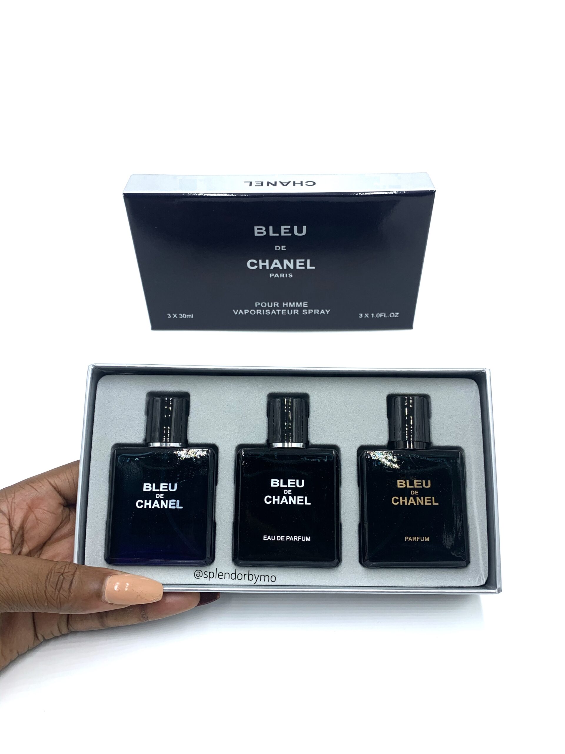 Blue de Chanel mini dupe set for Men