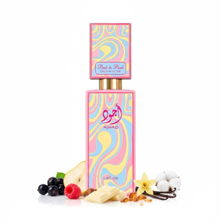 Ajwad Pink to Pink Creamy Elixir LATTAFA 60ml