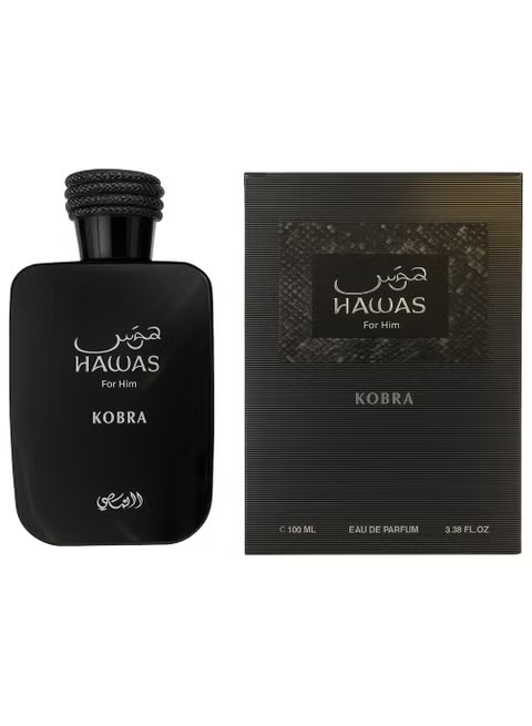 Hawas Kobra by Rasasi 100ml Edp