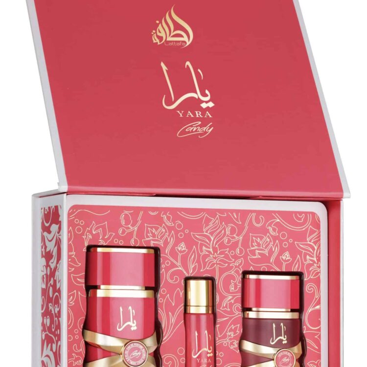 Lattafa Yara Candy 3 Piece Gift Set EDP 100ml