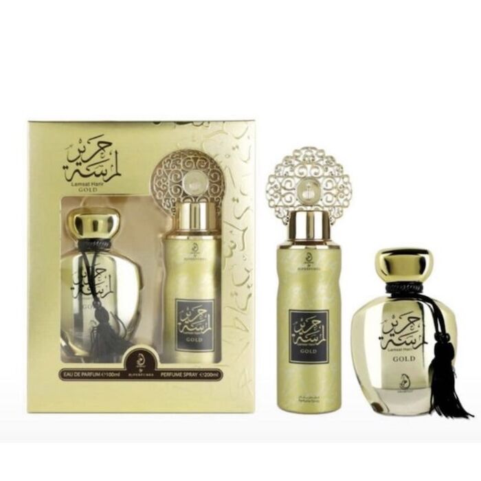 Arabiyat My Perfumes Lamsat Harir Gold 2 Piece EDP 100ml Gift Set